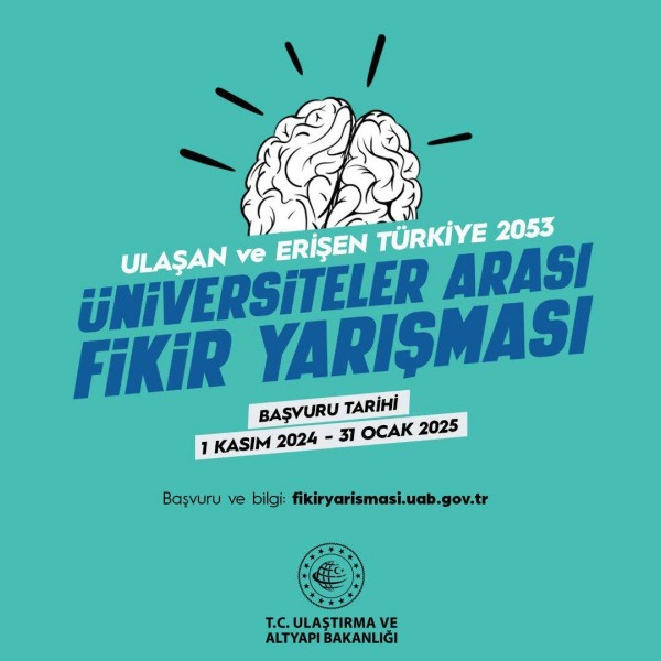 Ulaştırma ve Altyapı Bakanı Abdulkadir Uraloğlu duyurdu: Gençler ulaştırma projeleri için yarışacak