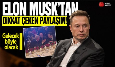 Elon Musk'tan dikkat çeken Trump paylaşımı: Gelecek böyle olacak