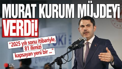 Bakan Kurum'dan yeni sosyal konut projesi müjdesi