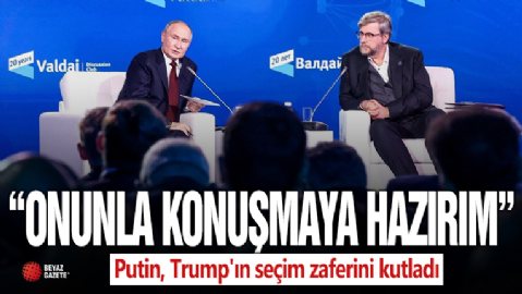 Putin, Trump'ın seçim zaferini kutladı