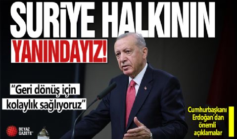 Cumhurbaşkanı Erdoğan'dan canlı yayında kritik açıklamalar