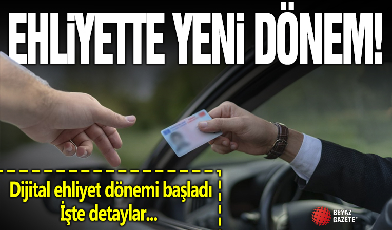 Artık ehliyet taşımak tarih oluyor: Dijital ehliyet dönemi başladı
