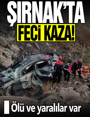 Lastiği patlayan otomobil şarampole devrildi! Kazada 1 kişi öldü, 5 kişi yaralandı