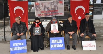 Muşlu ailelerin soğuk havaya rağmen evlat direnişi sürüyor