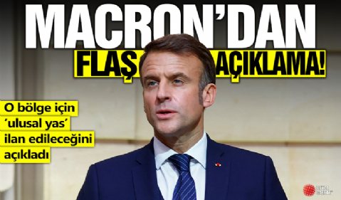 Fransa Cumhurbaşkanı Macron'dan Mayotte açıklaması: ‘Ulusal yas’ ilan edilecek