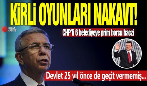 CHP’li belediyelere SGK prim borcu haczi! Kirli algı operasyonu böyle çöktü: Devlet 25 yıl önce de geçit vermemiş!