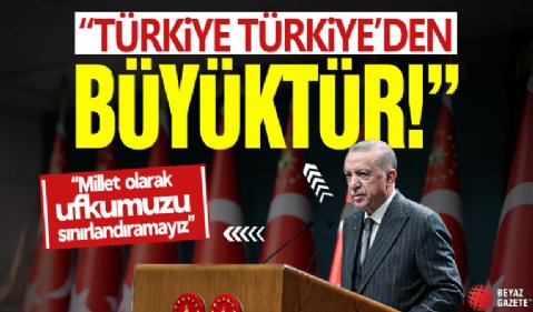 Cumhurbaşkanı Erdoğan'dan önemli açıklamalar