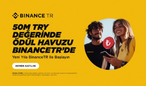 Yeni Yıla Binance TR ile Başlayın: 50 Milyon TRY Değerinde Ödül Havuzu Sizi Bekliyor!