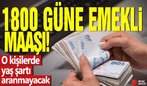 Yasal değişiklik torba kanun ile TBMM’de: 1.800 güne emekli maaşı: Kimler bu haktan yararlanıyor?