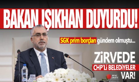 Bakan Işıkhan'dan açıklama! Zirvede yine CHP'li belediyeler var