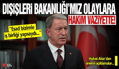 Hulusi Akar’dan Suriye açıklaması: Bizim işimiz kendi güvenliğimiz, gerekli güvenlik hamlelerini yapmamız lazım!