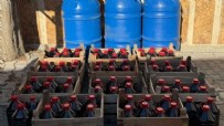 Mersin'de sahte içki operasyonu! 2 ton 115 litre içki ele geçirildi