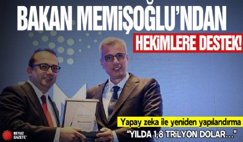 Sağlık Bakanı Memişoğlu'dan 'Yeni bir şey üreteceğim' diyen hekimlere destek