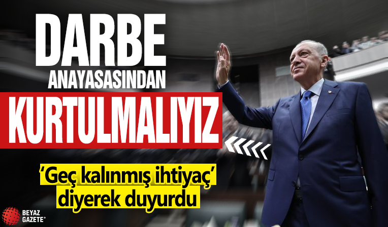 Başkan Erdoğan'dan yeni anayasa mesajı: Geç kalınmış bir ihtiyaç