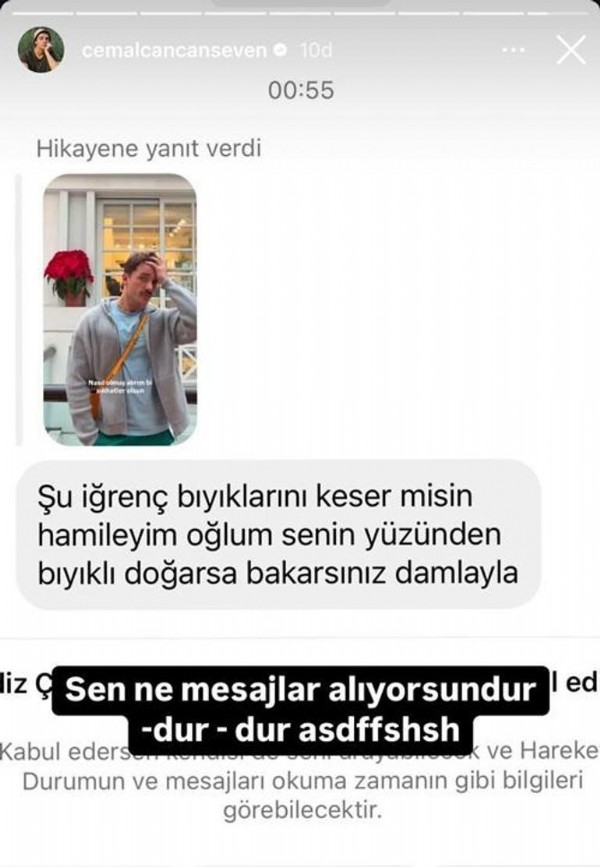 Bıyıkları olay oldu