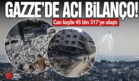 İsrail'in Gazze Saldırıları Devam Ediyor: Son 24 Saatte 58 Can Kaybı