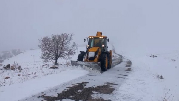Tunceli'de 40 köy yolu ulaşıma kapandı
