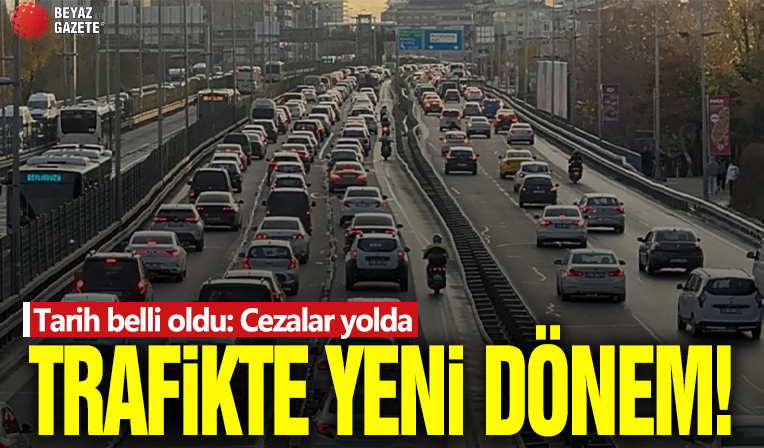 Trafikte yeni dönem 1 Ocak’ta başlıyor: Şeritler arası geçiş yapana ceza yolda!