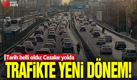 Trafikte yeni dönem 1 Ocak’ta başlıyor: Şeritler arası geçiş yapana ceza yolda!