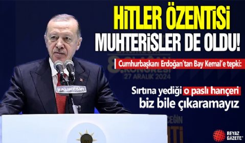 Cumhurbaşkanı Erdoğan'dan açıklamalar