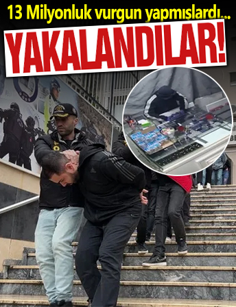 Kadıköy ve Silivri’den 13 milyonluk soygun yapan hırsızlar yakalandı: Çuval çuval doldurup kaçtılar