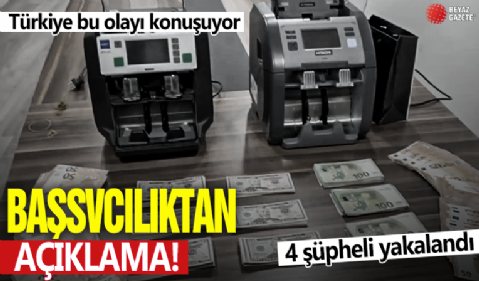 Sahte dolar operasyonunda 4 şüpheli yakalandı