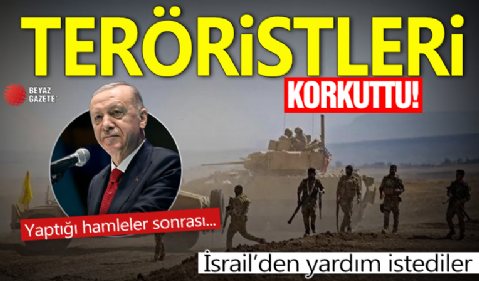 Başkan Erdoğan’ın hamleleri PKK/YPG’yi korkuttu: Teröristler İsrail’den destek istedi!