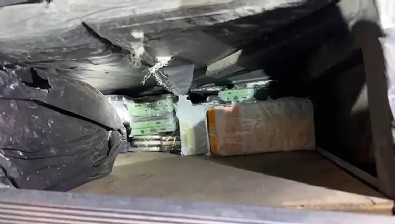 Yolcu otobüsünün motor kısmından çıktı! Tam 4.2 milyon lira değerinde
