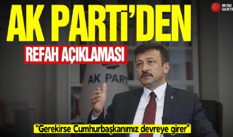 AK Parti'den 'refah payı' açıklaması: Gerekirse Cumhurbaşkanımız devreye girer