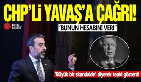 AK Partili Hakan Han Özcan'dan Mansur Yavaş'a çağrı: Bunun hesabını ver! 'Büyük bir skandaldır' diyerek tepki gösterdi!