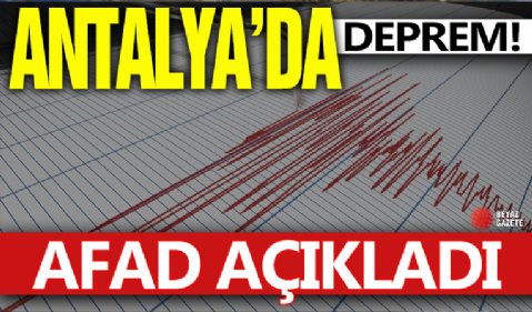 O ilimizde deprem! Kandilli açıkladı