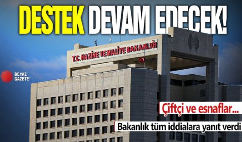 Çiftçi ve esnafa destekler devam edecek! Bakanlık iddialara yanıt verdi: Kamu bankalarının zarara uğraması söz konusu değil