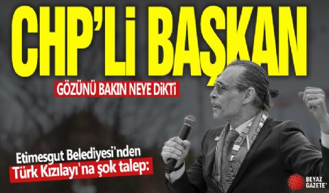 Etimesgut Belediyesi'nden Türk Kızılayı'na şok talep: CHP'li Beşikçioğlu gözünü bakın neye dikti