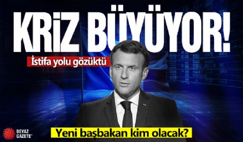 Fransa’da siyasi kriz büyüyor: Macron’a istifa yolu! Yeni başbakan kim olacak?