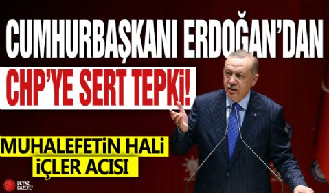 Cumhurbaşkanı Erdoğan: Muhalefetin hali içler acısı