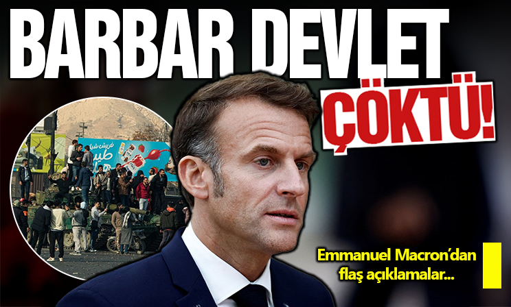 Emmanuel Macron Esad rejiminin düşüşünü memnuniyetle karşıladı: Barbar devlet çöktü
