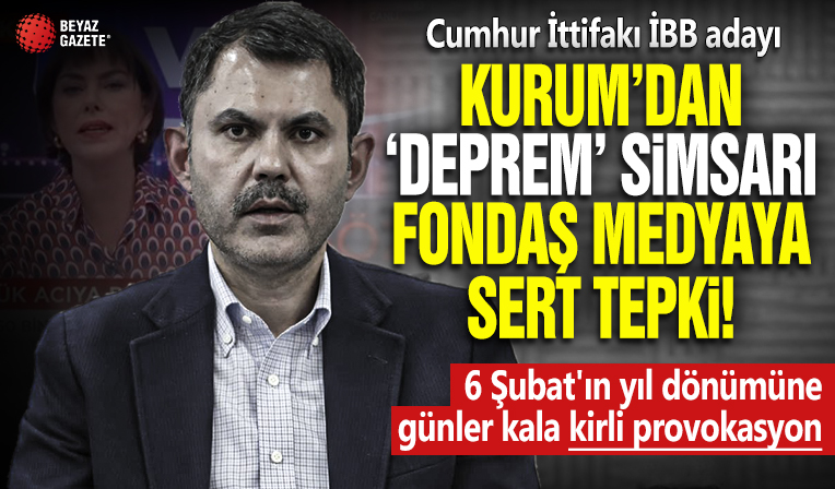 AK Parti İBB adayı Murat Kurum'dan 'deprem' simsarı CHP fondaşlarına sert tepki! 6 Şubat'ın yıl dönümüne günler kala kirli provokasyon