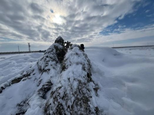Mehmetçik'in keskin nişancı eğitiminden kareler: 'Tek atış, tek vuruş'