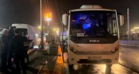 Bursa'da Tur Otobüsü Aydinlatma Diregine Çarpti Açiklamasi 10 Yarali