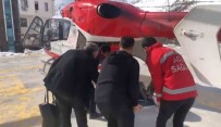 Düsük Riski Olan Hamile Kadin, Helikopter Ambulansla Hastaneye Kaldirildi Haberi