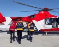 Van'da Gögüs Agrisi Olan Hasta Için Helikopter Havalandi