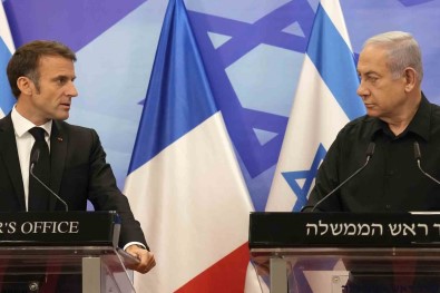 Macron'dan Netanyahu'ya Refah Uyarisi