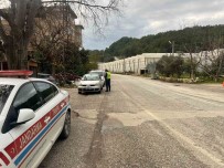 Alanya'da 169 Araç Ve Sürücüsüne 350 Bin 360 Lira Para Cezasi