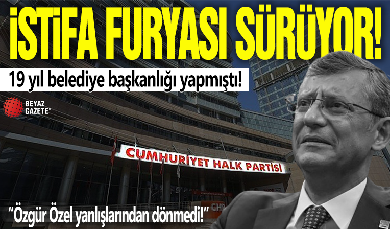 CHP'li Osman Özgüven istifa etti... 'Özgür Bey, yanlışından dönecek diye çok bekledim'