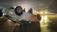 Kayganlasan Yolda Otomobil Karsi Seride Geçip Takla Atti Açiklamasi 3 Yarali