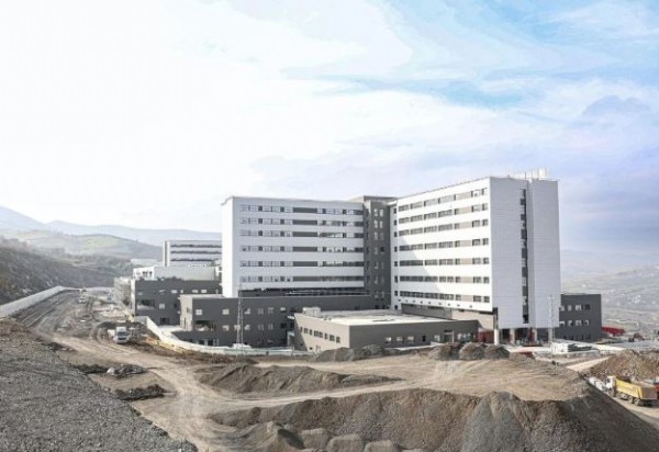 Samsun'un sağlık üssü! Şehir Hastanesi yüzde 91’e ulaştı