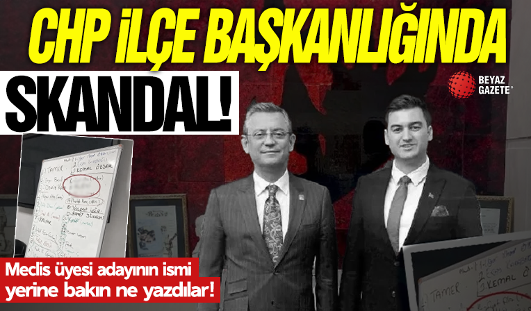 CHP Bodrum ilçe başkanlığında skandal! Meclis üyesi adayının ismi yerine 'Alevi' yazdılar