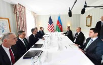 Azerbaycan Cumhurbaskani Aliyev, ABD Disisleri Bakani Blinken Ile Bir Araya Geldi