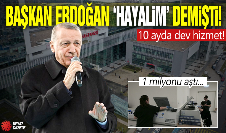 Kocaeli Şehir Hastanesi'nden 10 ayda dev hizmet! 1 milyonu aştı...