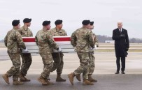 Biden, Ürdün'de Ölen 3 ABD Askeri Için Düzenlenen Törene Katildi